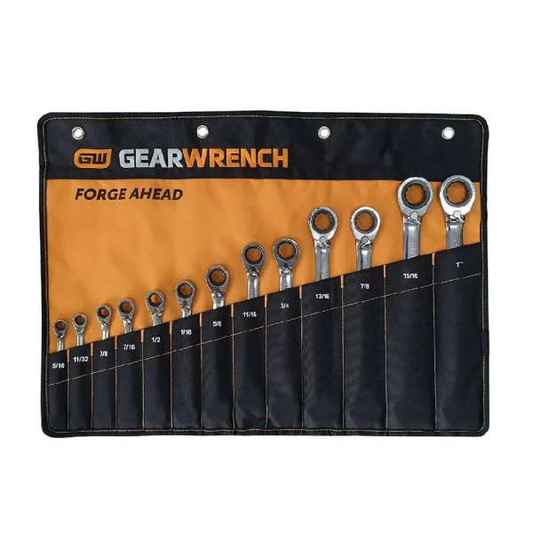 gearwrench-13-pec-reversible-ratchet-spanners-imperial-wrench-set-824373
